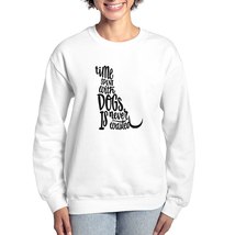 TIME SPEND WITH DOGS IS NEVER WASTED Women&#39;s Crewneck Sweatshirt - $60.00