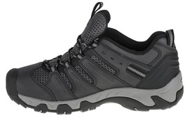 KEEN Men&#39;s Koven Low Height Waterproof Hiking Shoes, Black/Drizzle, 11 - £86.20 GBP+