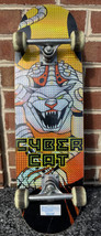 Vintage Variflex Of California “Cyber Cat” Skateboard Cat woman Batman - $354.91