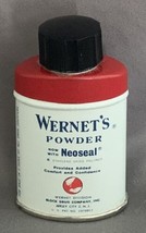 Vintage Wernet’s Denture Powder Sample Tin NOS in Original Box - £7.86 GBP