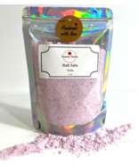 Parma Violet Bath Salts Epsom Salt bath soak holiday gift for her Body soak - $10.23 CAD