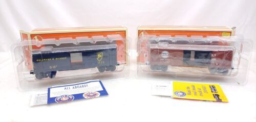 Lionel Trains O Gauge D&amp;H Boxcar 6-26224, Starter Boxcar N&amp;W 6-26241 - $19.79
