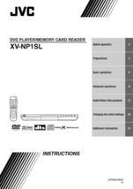 JVC XV-NP1SL DVD Player Owners Instruction Manual Reprint - £16.83 GBP