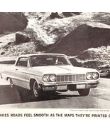 1960s Chevrolet Impala Super Sport Advertisement Automobilia Classic Car... - $367.32 MXN