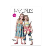 McCalls Sewing Pattern 6313 Tops Dress Belt Ruffle Purchased Jeans Appli... - $8.99