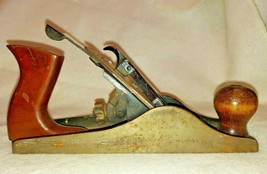 Vintage Unmarked Smooth Bottom Wood Plane Woodworking Plane - £44.00 GBP