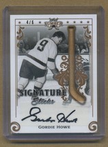 2022 LEAF SIGNATURE STICKS #4/6 - GORDIE HOWE - $225.00