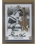 2022 LEAF SIGNATURE STICKS #4/6 - GORDIE HOWE - $375.00
