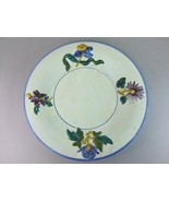 Vintage Decorative Hand Painted French Porcelain Floral Plate E700 - €84,97 EUR
