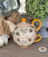 Bee Happy Tea for One Teapot and Cup Set - $61.08 CAD