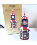 Mr. Christmas World&#39;s Fair Vignette Clock Tower 2004 Gold Label Collecti... - $5,236.94 MXN