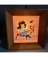 Vtg Little Miss Muffet Night Light Lamp Levinson Underwriters Lab Electr... - $25.62