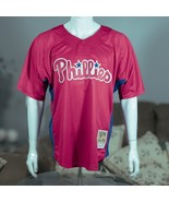 Mitchell &amp; Ness Youth MLB Mesh BP Jersey Roy Halladay Philadelphia Phill... - $930.31 MXN