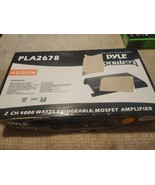 Pyle 2 Ch 4000W Bridgeable Mosfet Amplifier PLA2678 - $95.08 CAD