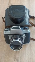 IEXA 500 SLR Camera with Meyer Look Görlitz Domiplan 50mm f/2.8 - £60.74 GBP
