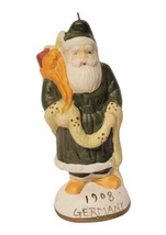 Vintage Old World Santa 1908 Germany  Figurine Ornament Christmas Decor 5&quot; - £8.76 GBP