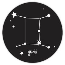 Gemini : Gift Coaster Zodiac Signs Esoteric Horoscope Astrology - £3.90 GBP