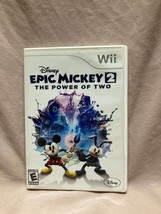 Disney Epic 2 Mickey The Power Of Two For Nintendo Wii CIB  - £11.65 GBP