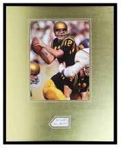 Roger Staubach Signed Framed 16x20 Photo Display Navy Dallas Cowboys - $148.49