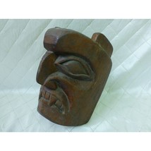 First Nations Kwakwaka’wakw Carved Wood Mask Early 1960s Tourist Souvenir Canada - £309.18 GBP