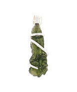 Moldavite Stone Pendant Necklace by Stones Desire  - $4,628.78 MXN