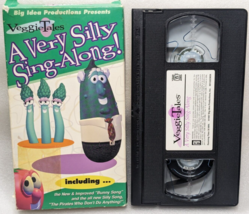 VeggieTales A Very Silly Sing-Along! (VHS, 1997, Slipsleeve) - £9.58 GBP