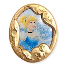 Cinderella Disney Pin: Gold Portrait Frame - £10.19 GBP