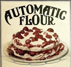 Antique 1920 Automatic Flour XL Advertisement Baking Food Ephemera 14 x ... - $582.81 MXN