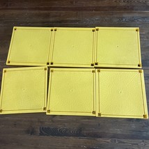 Vintage 1978 Barbie A-Frame Dream House 6 Yellow Floor Pieces - Top &amp; Bo... - $652.42 MXN
