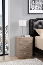 Contemporary Nightstand - Sandalwood - $142.03 CAD