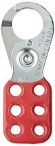 North Safety 666RD M-Safe Metal Lockout Hasp with Dual Jaws, 1-3/4&quot; Diam... - $10.21