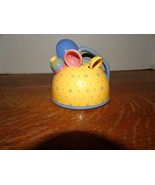 Cute 2002 Tender Heart Treasures Ceramic Tea Kettle 4 Measuring Spoon Ho... - $20.44 CAD