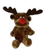 Vintage RUSS BERRIE Radar Reindeer Stuffed Plush Christmas Reindeer Deco... - $20.35 CAD