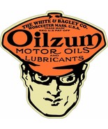 Oilzum Lubricants Plasma Metal Sign - £35.27 GBP