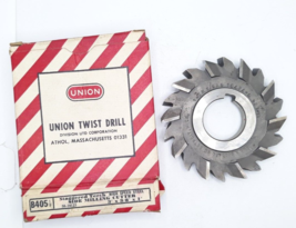 Union Twist Drill Staggered Tooth Side Milling Cutter 3&quot;X3/8&quot;X1&quot; - £15.74 GBP