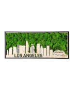 Los Angeles Moss City Silhouette Metal Wall Art Small - £124.30 GBP
