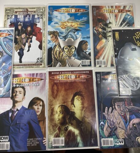 Doctor Who Comic Book Set Lot Gallery Black Death Deja View Cold-Blooded... - $22.76