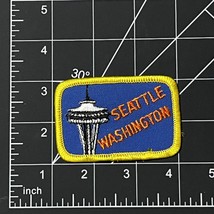 Seattle Washington Patch The Space Needle Landmark Observation Tower Emb... - $8.95