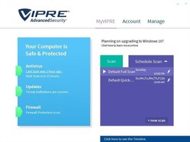 VIPRE Antivirus Advanced Internet Security for Home , 1 PC 1 Yr - £10.40 GBP
