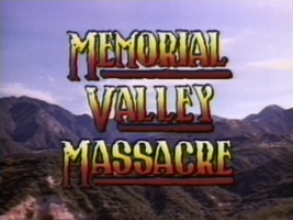 Memorial Valley Massacre on DVD - €6,94 EUR