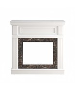 White Fireplace Mantel Surround 41.34&quot;W x 40&quot;H - No Fireplace - €185,27 EUR