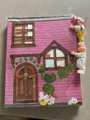 Vtg 1988 Pea Pod  Book Hardcover W Dolls NOS Very Rare - $98.95
