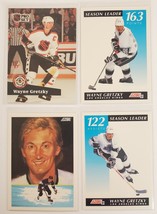 Wayne Gretzky Lot of 4 (Four) Cards from 1990&#39;s Real Nice Condition **-- - £10.56 GBP