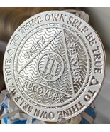 3 Year AA Medallion .999 Fine Silver Sobriety Chip - €35,95 EUR