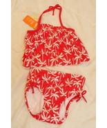 CRAZY 8 Aloha Palms Swimwear 2 Piece Swim Suit Halter-kini Bathing Bikin... - £10.10 GBP