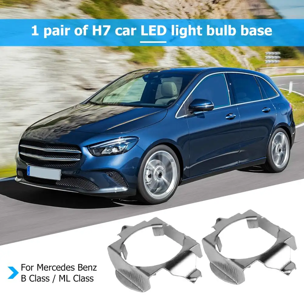 H7 LED Headlight Lamp Bulb Base Adapters Holders Retainer Clips for BMW 5 Seri - £9.85 GBP