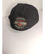 VTG Harley Davidson Knit Oil Can Ivy Cap Hat Mens XL Newsboy 99536-11 VM... - £77.12 GBP