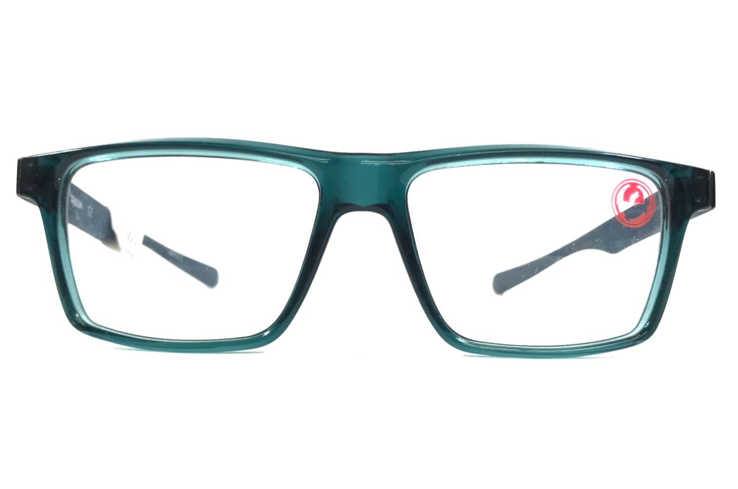 Dragon Eyeglasses Frames LUFT DR119 320 Blue Green Rectangle Full Rim 54... - $98.99