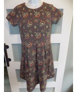 MATILDA JANE Maja Ponte Brown Floral SS Stretch Midi Dress Size M Women&#39;... - $36.54 CAD