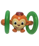 Bright Starts Roll and Glow Monkey Toy Play To Learn Lights Baby Works G... - £9.46 GBP